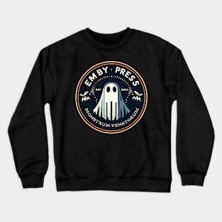 Emby Press Ghost Design 1 Crewneck Sweatshirt
